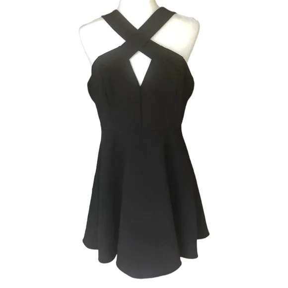 Lulus Norma Black Skater Dress - Picture 5 of 10